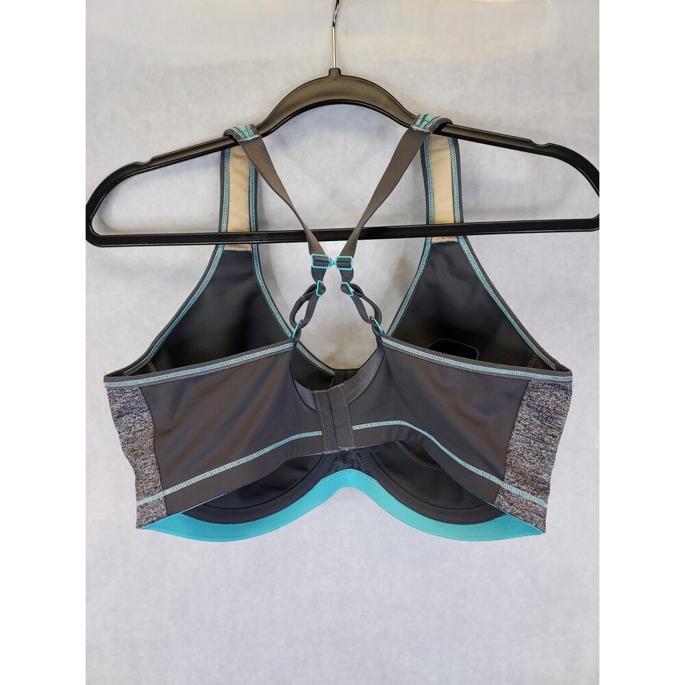 Freya Active Sport Bra 38DDD Sonic Carbon Molded Underwire Racerback Optional - Picture 9 of 12